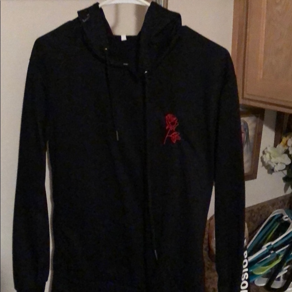 Black hoodie